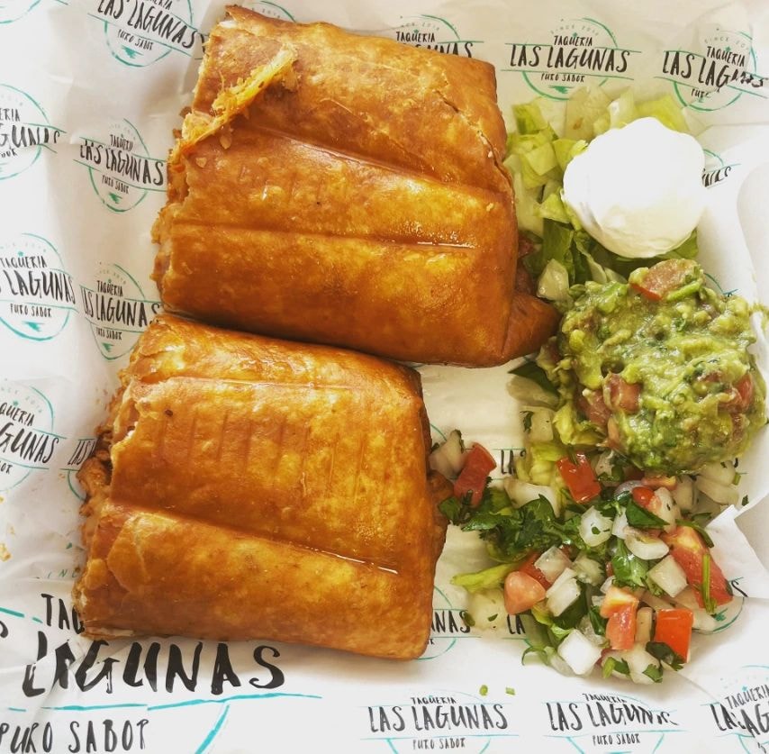 Chimichanga plate
