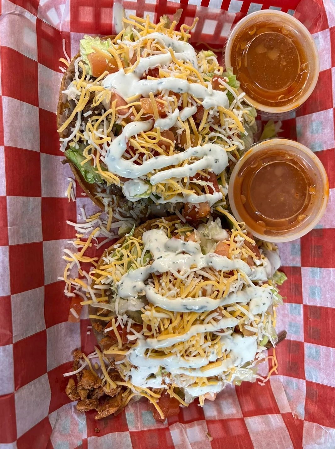 Tacos tray